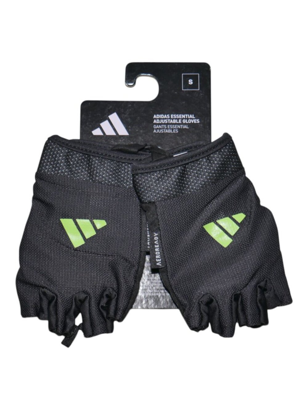 Adidas Weightlifting Gloves Size Small Half Finger Gym Training AEROREADY NWT
